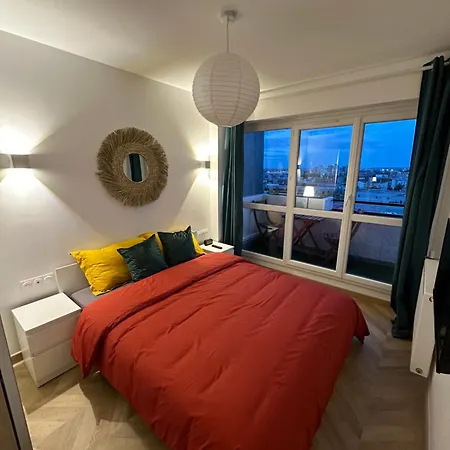 Paris Pantin Magnifique Appartement 4 Pieces De 108M2 Avec 2 Parking Interieur - Tres Cosy Pour 1 A 12 Personnes - Entierement Refait A Neuf Entire Apartment Luxurious And Warm - Pantin Paris 19 Eme Free Wifi Gratuit Exterior photo