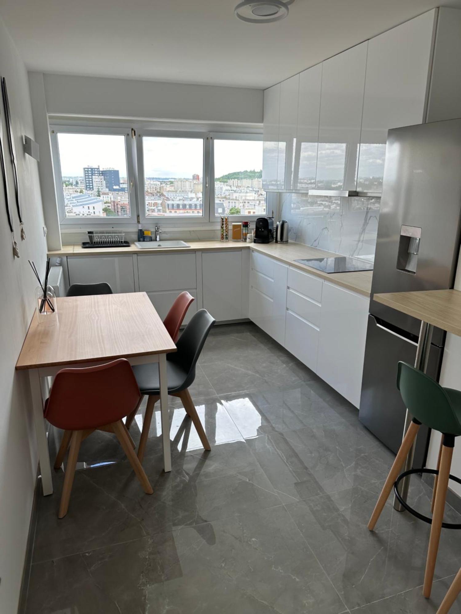 Apartment Paris Magnifique 4 Pieces De 108m2 Avec 2 Parking Interieur - Tres Cosy Pour 1 A 12 Personnes - Entierement Refait A Neuf Entire Luxurious And Warm - Paris 19 Eme Free Wifi Gratuit Pantin